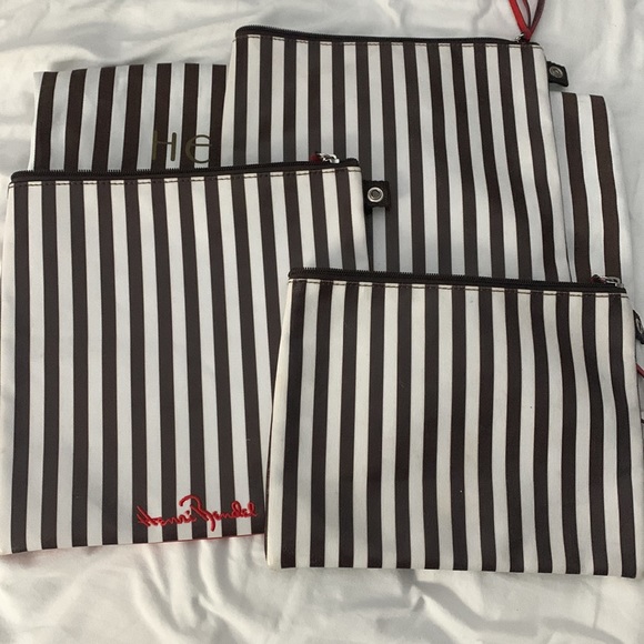 EUC HENRI BENDEL 3 ZIPPERED POUCHES - Picture 3 of 9